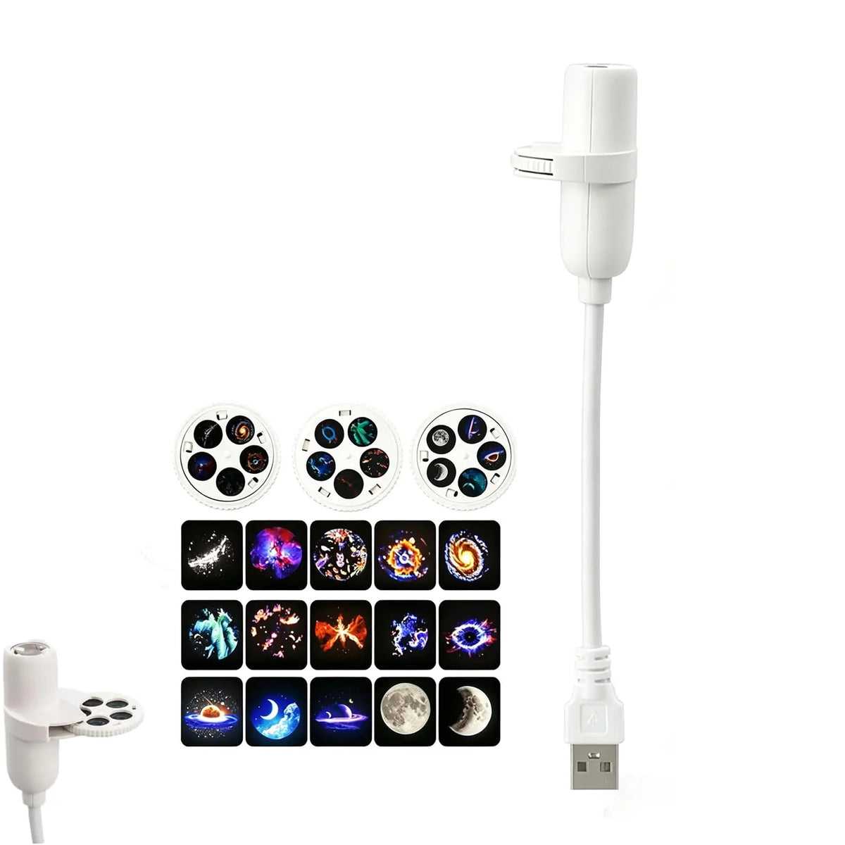 مدار الضوء | مصباح إسقاط USB
